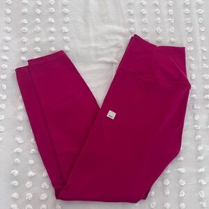 Vuori All the Feels Leggings in Executive Pink